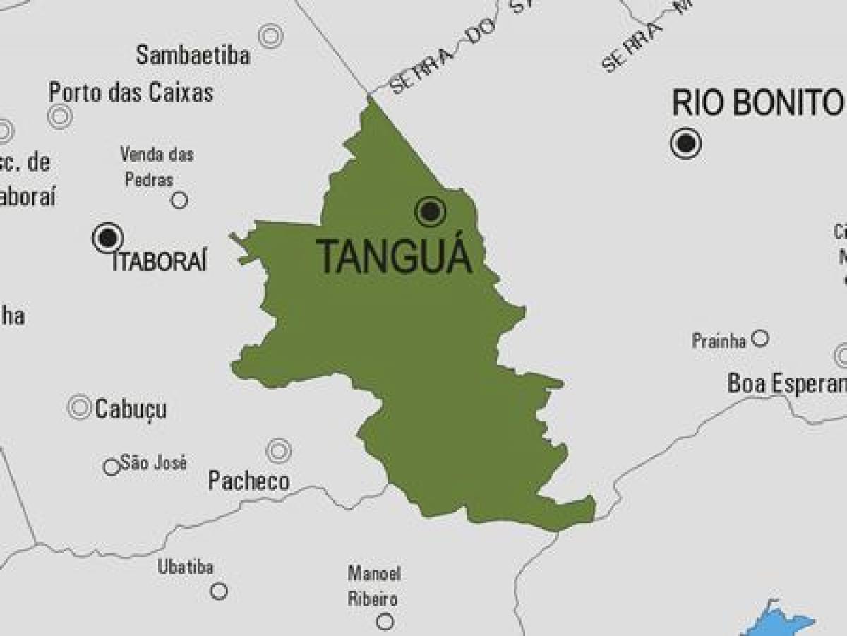 Kartta Tanguá kunta