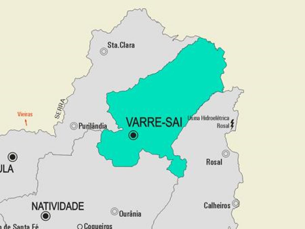 Kartta Volta Redonda kunta