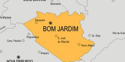 Kartta Bom Jardim kunta