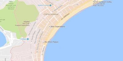 Kartta Copacabana