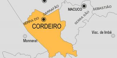 Kartta Cordeiro kunta