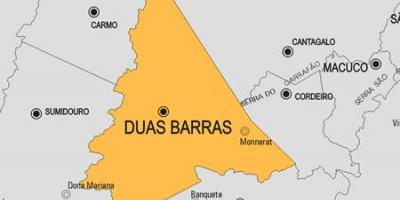 Kartta Duas Barras kunta