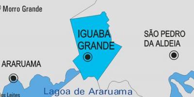 Kartta Iguaba Grande kunta