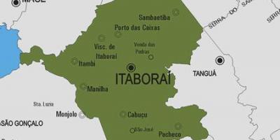 Kartta Itaboraí kunta