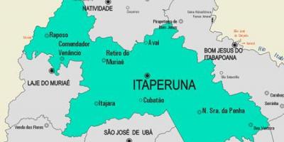 Kartta Itaperuna kunta