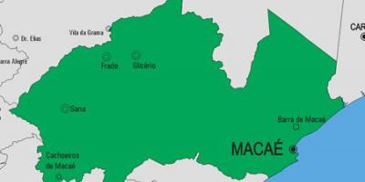 Kartta Macaé kunta