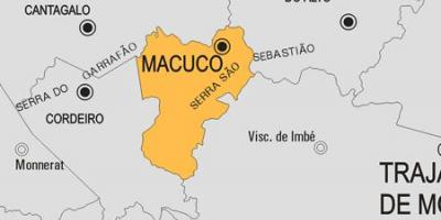 Kartta Macuco kunta