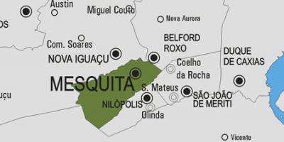 Kartta Mesquita kunta