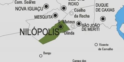 Kartta Nilópolis kunta