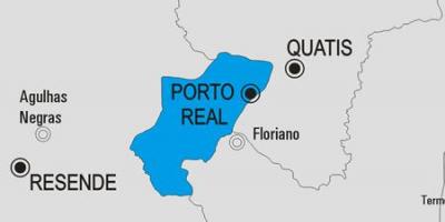 Kartta Porto Real kunta