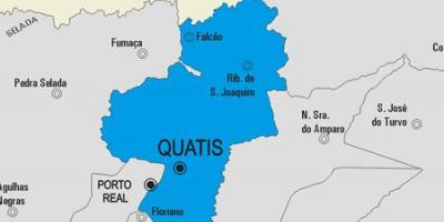 Kartta Quatis kunta