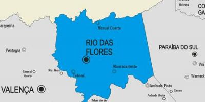 Kartta Rio das Ostras kunta
