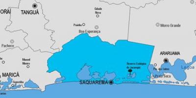 Kartta Saquarema kunta