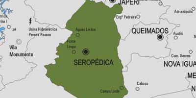 Kartta Seropédica kunta