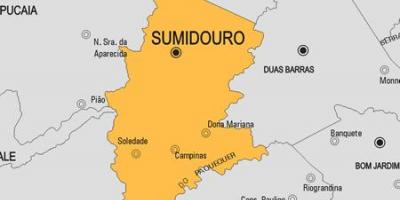 Kartta Sumidouro kunta