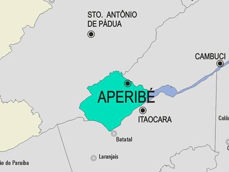 Kartta Aperibé kunta