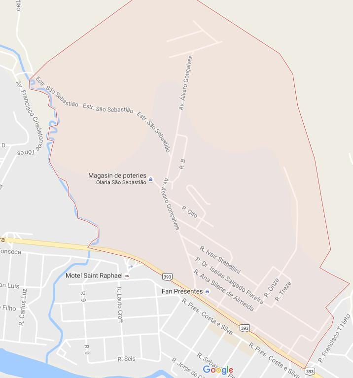 Kartta Bairro de Fátima