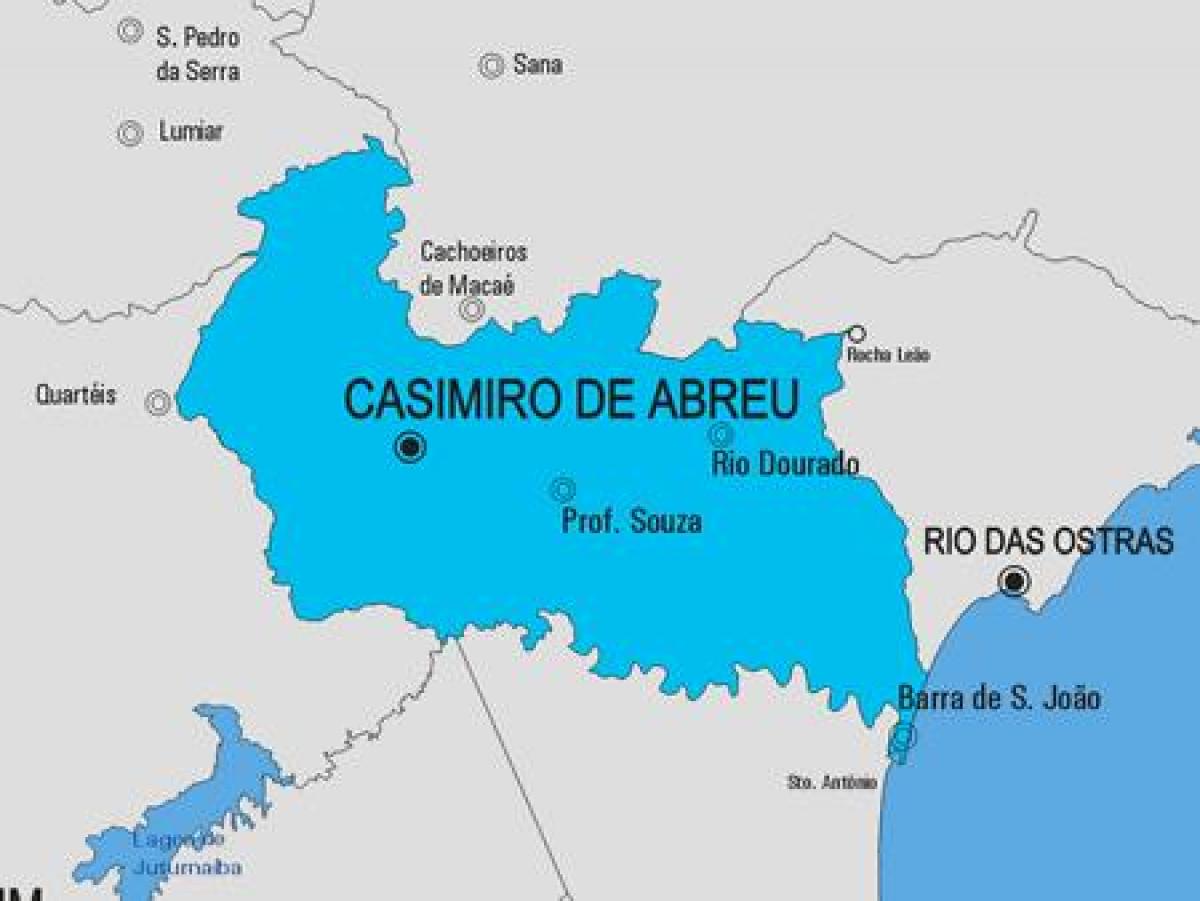 Kartta Carmo kunta