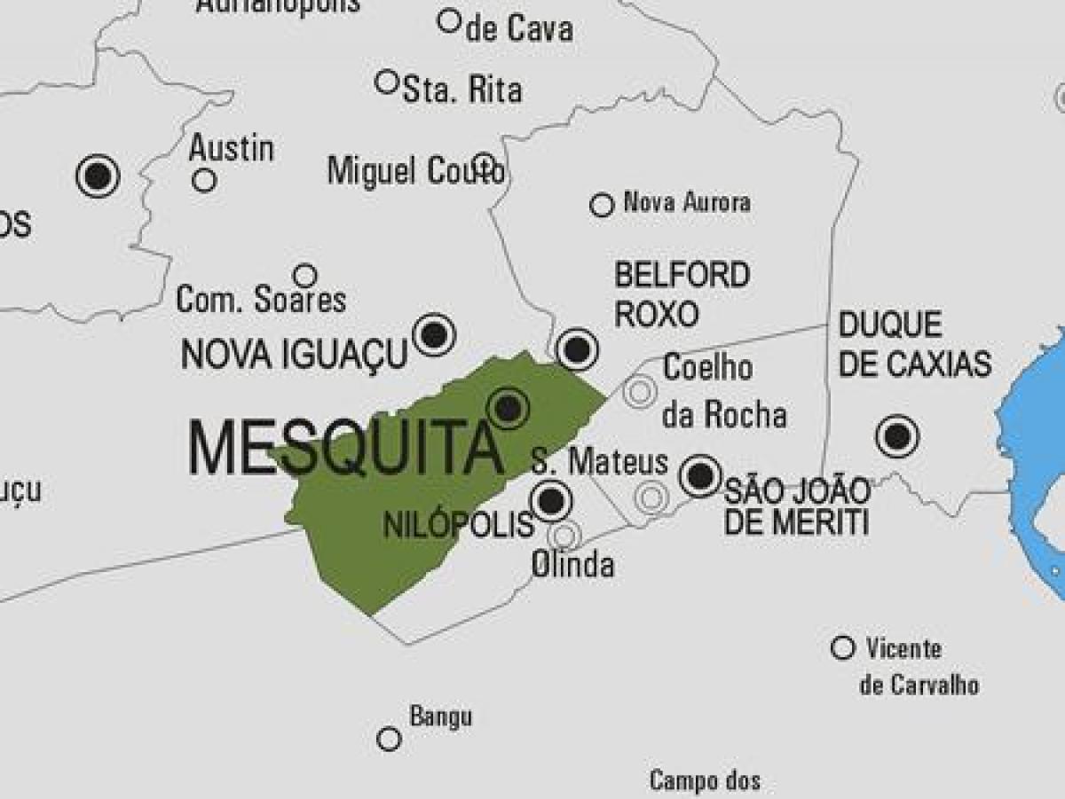 Kartta Mesquita kunta