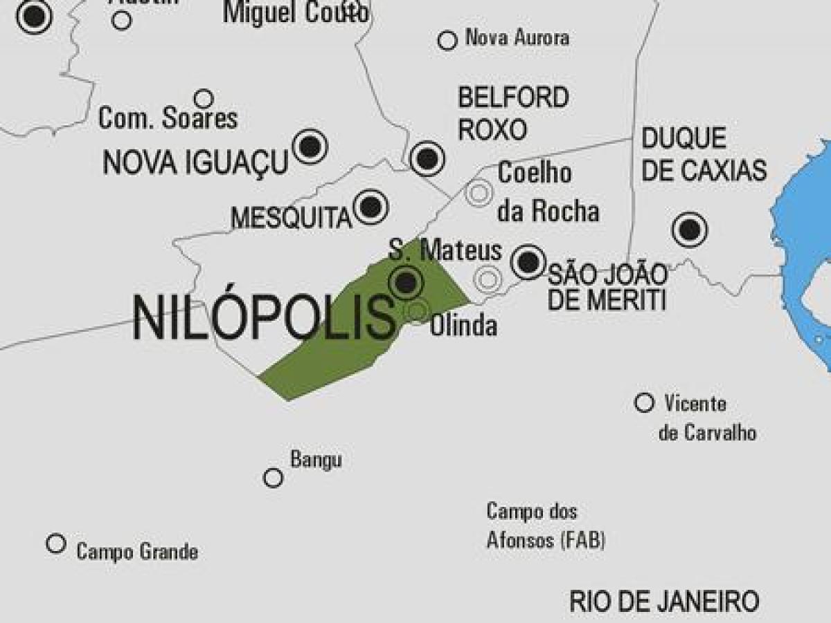 Kartta Nilópolis kunta