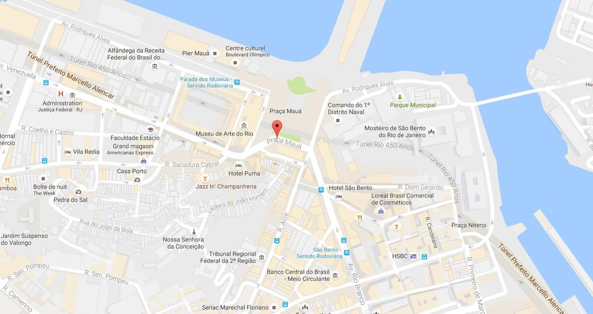 Kartta Praça Mauá