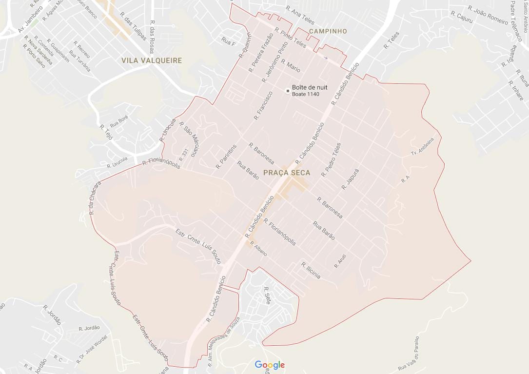 Kartta Praça Seca