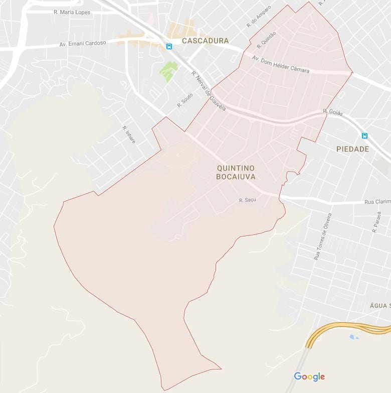 Kartta Quintino Bocaiúva
