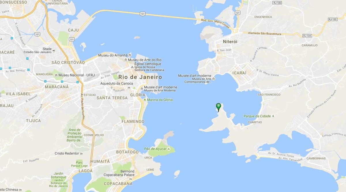 Kartta ranta Adão