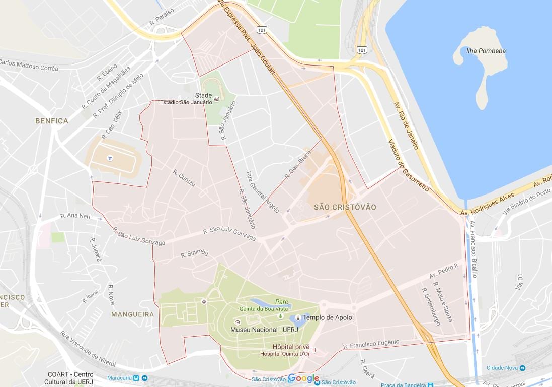 Kartta São Cristóvão