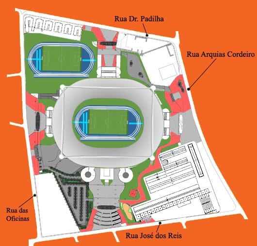 Kartta stadion Engenhão