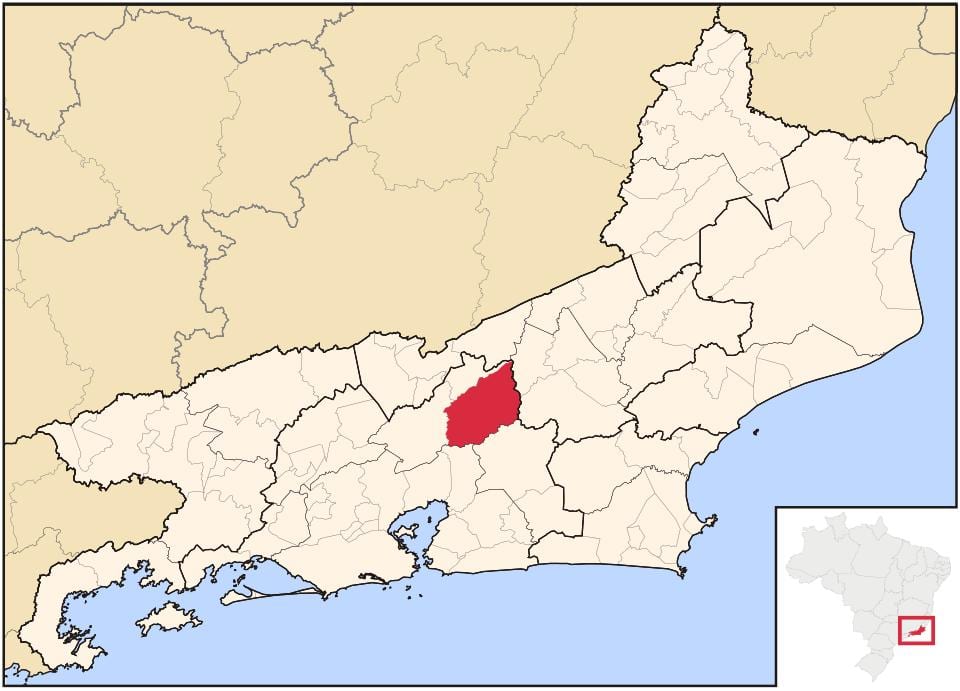 Kartta Teresópolis