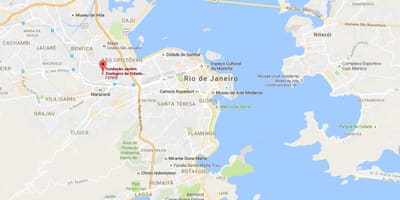 Kartta Eläintarhassa Rio de Janeiro