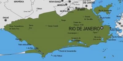 Kartta Rio Bonito kunta