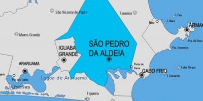 Kartta San Pedro da Aldeia kunta