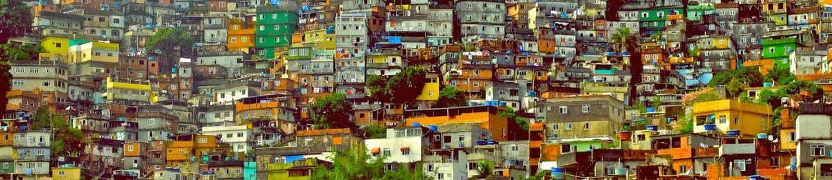 Rio de Janeiro kartat Favelas